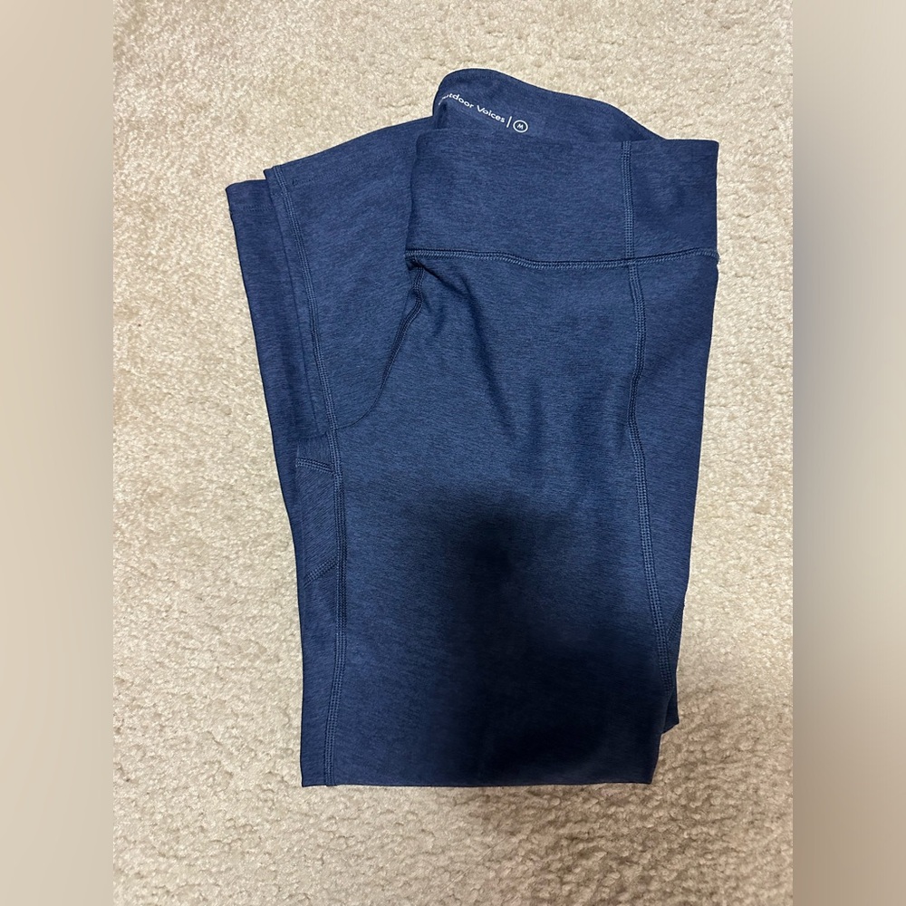 Outdoor Voices Navy Blue Women’s Size M Medium Leggings